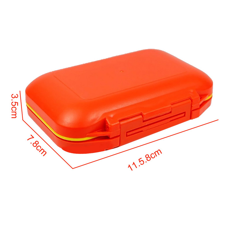 Φορητό κιβώτιο ειδών ψαρέματος 12 διαμερισμάτων Αδιάβροχο αδιάβροχο δόλωμα διπλής όψεως Θήκη αποθήκευσης Fly Fishing