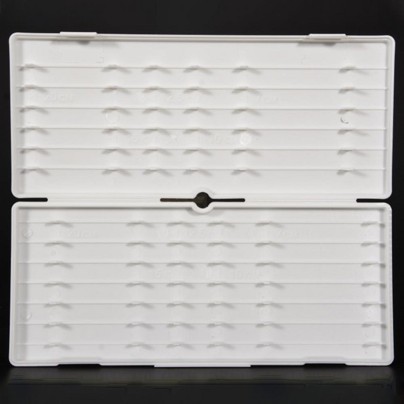 ABS horgászszerelvény doboz mérleggel Kényelmes, kompakt kialakítású horgászszerszám tárolódoboz horgász kellékek kültéri használatra Рыболовные аксессуары