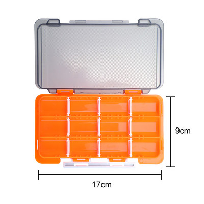 12 отделения Кутия за риболовна стръв Отделения Куфар за риболов Подвижни разделители Организатор за риболовни примамки Аксесоари за риболовни принадлежности