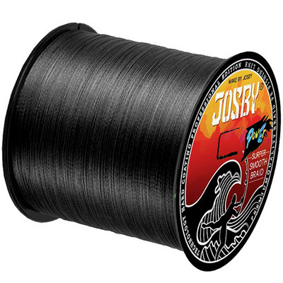 JOSBY 200M 300M 500M 1000M Πολύχρωμο 100% PE 4 Strands 8 Braided Wire Multifilament Japanese Line Fishing 10-90LB Weaves Cord