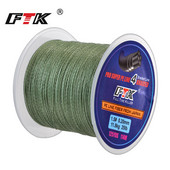 FTK 114M PE fonott huzal horgászzsinór, 125 yard, 4 szál 0,10-0,40 mm 8LB-60LB Japán, hihetetlenül erős multifil szálas zsinór