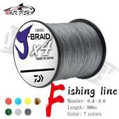 WALK FISH 4 pītas makšķerēšanas auklas garums: 300 m/330 yds Diametrs: 0,1–0,50 mm, izmērs: 10–85 mārciņas Japānas PE pīts aukla peldošā aukla