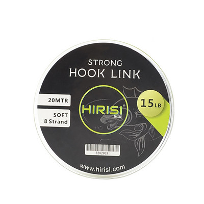 1 részes ponty horgászzsinór puha horogcsatlakozó 8 szál 20 méteres ponty zsinór zsinór hajrögzítő horgász kiegészítők végfelszerelés