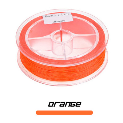 50m/100m Fly Fishing Line Backing 8 Strands Polyester Braided Line Backing 20LB/30LB Ανταλλακτικό σύρμα Fish Gear Pesca Backing Fly Line