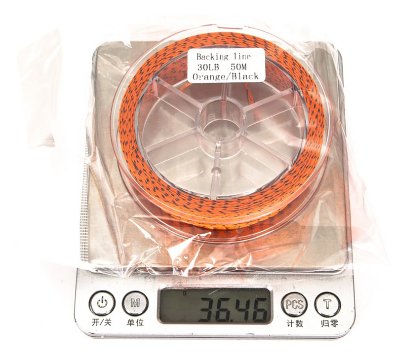 50m/100m Fly Fishing Line Backing 8 Strands Polyester Braided Line Backing 20LB/30LB Ανταλλακτικό σύρμα Fish Gear Pesca Backing Fly Line