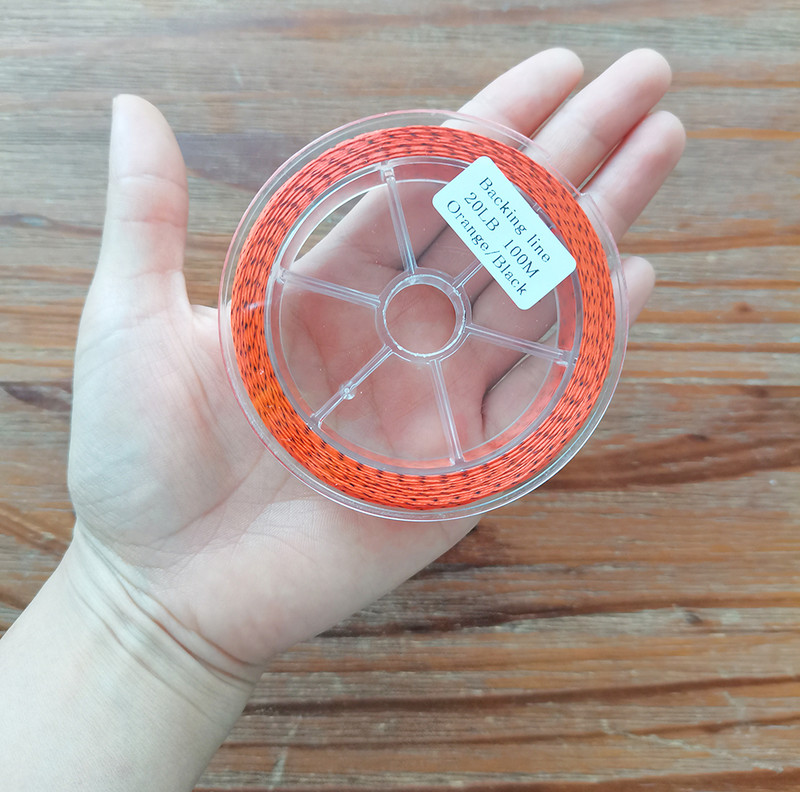 50m/100m Fly Fishing Line Backing 8 Strands Polyester Braided Line Backing 20LB/30LB Ανταλλακτικό σύρμα Fish Gear Pesca Backing Fly Line