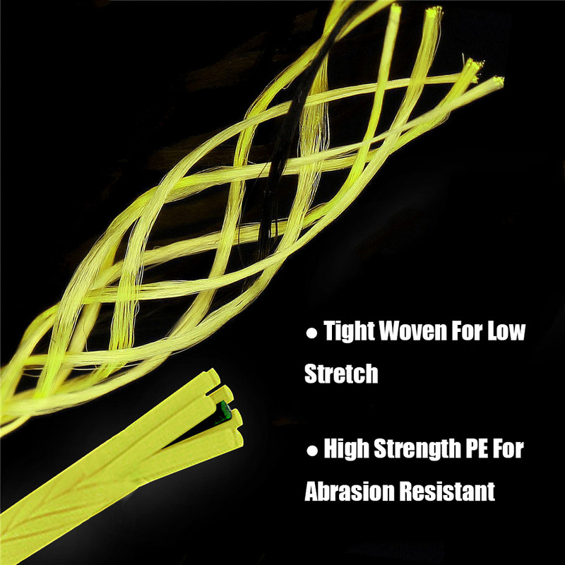 50m/100m Fly Fishing Line Backing 8 Strands Polyester Braided Line Backing 20LB/30LB Ανταλλακτικό σύρμα Fish Gear Pesca Backing Fly Line