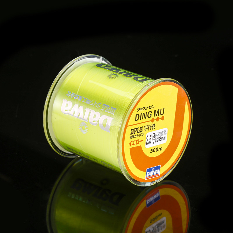 500 m žūklės valas itin stiprus 100 m Japonijos prekės ženklo žūklės valas Nailonas 2LB - 40LB 7 spalvų monofilamentinis pagrindinis valas