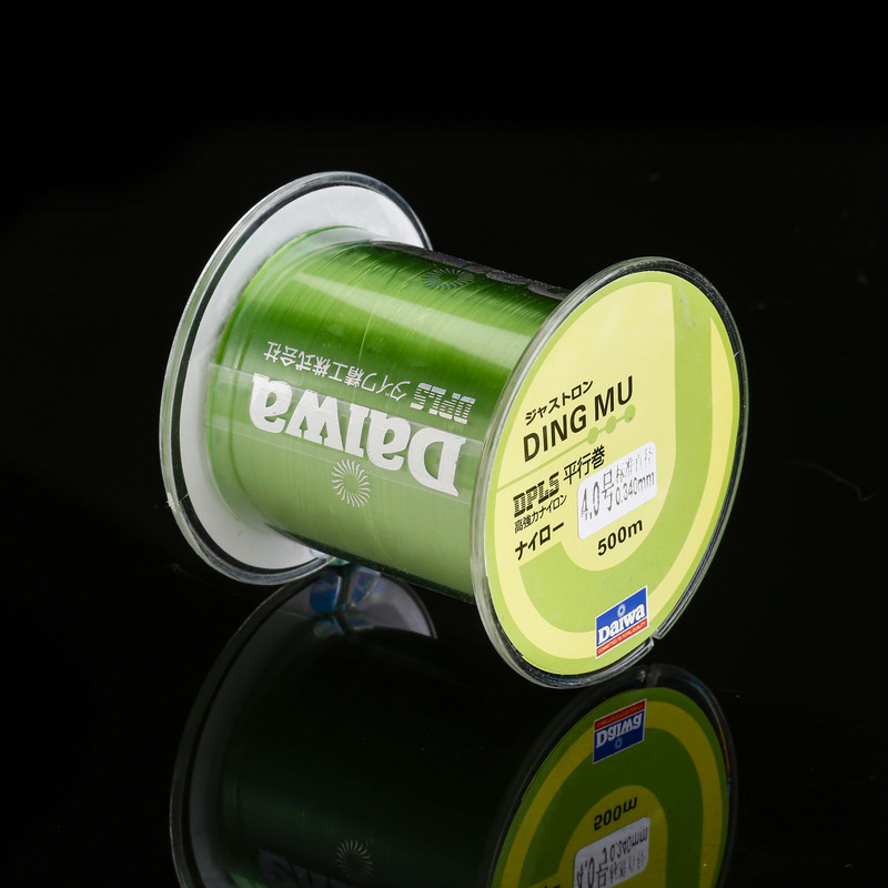 500 m žūklės valas itin stiprus 100 m Japonijos prekės ženklo žūklės valas Nailonas 2LB - 40LB 7 spalvų monofilamentinis pagrindinis valas