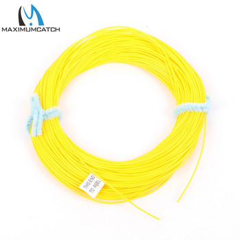 Maximumcatch 0,6mm 0,7mm 0,9mm Running Line Shooting Line Orange or Yellow Fly Fishing Line