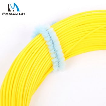 Maximumcatch 0,6mm 0,7mm 0,9mm Running Line Shooting Line Orange or Yellow Fly Fishing Line