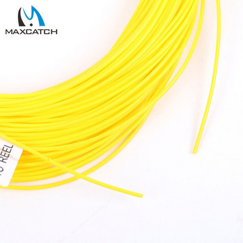 Maximumcatch 0,6mm 0,7mm 0,9mm Running Line Shooting Line Orange or Yellow Fly Fishing Line