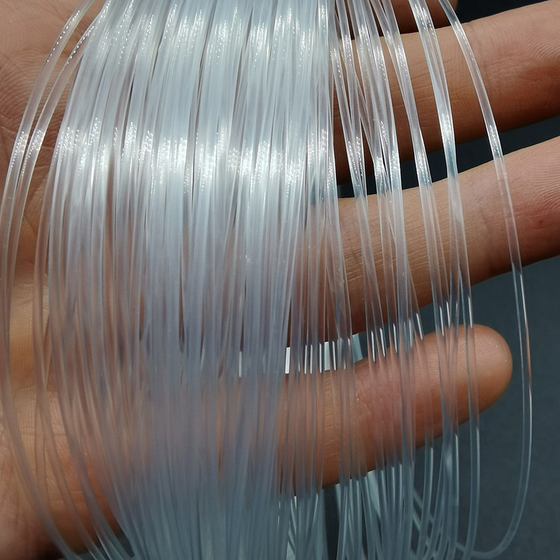 Didelio dydžio žvejybos valas permatomas ypač storas nailoninis jūrinės žvejybos valas, skersmuo Φ1,0 mm - Φ2,5 mm skersmens žvejybos įranga