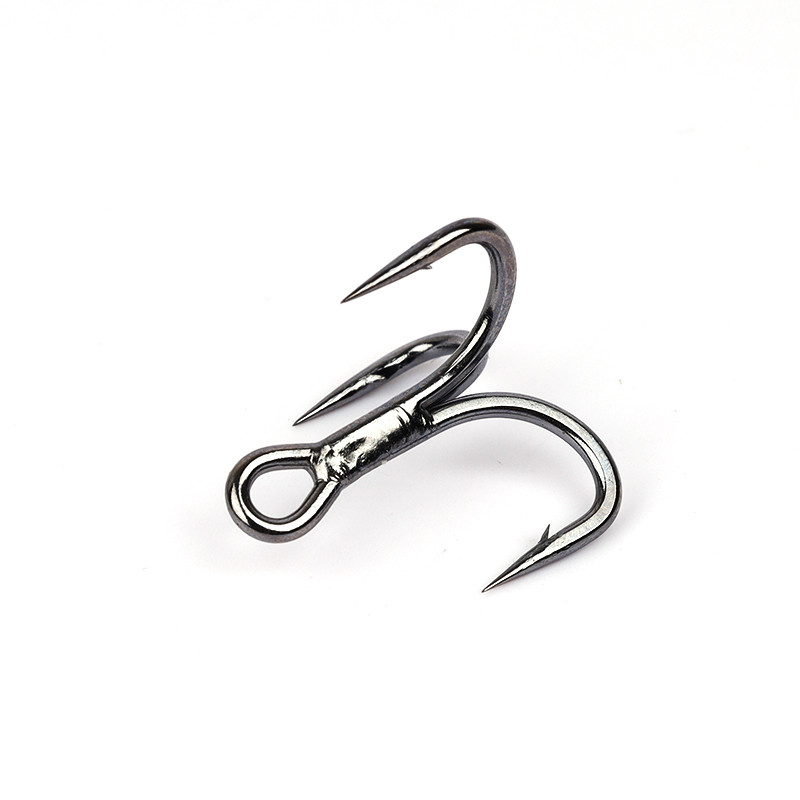 OUTKIT 10 buc 6x cârlig rotund puternic, super ascuțit, oțel cu înaltă carbon, antirugină, 2 4 6 8 # cârlige înalte de mare, accesorii de pescuit