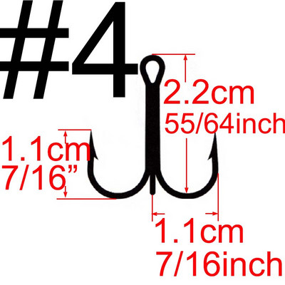 10 tk Weedless Treble Hook õngekonks Kõrge süsinikusisaldusega terasest bassi konks Merevee konks