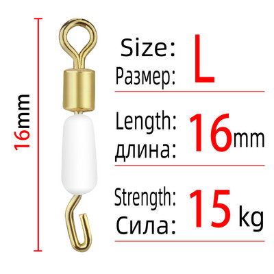 TIANNSII Бързосменяема щракалка с гумена втулка, въртящ се въртящ се конектор, щракалки, Щипка за въдица Риболовни аксесоари Стоки