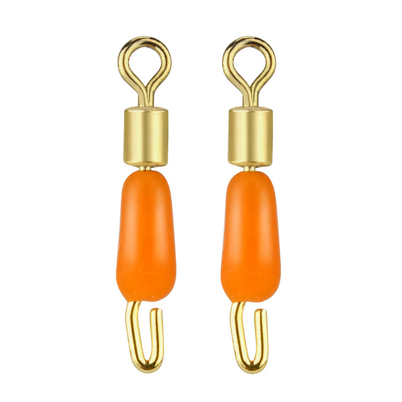 TIANNSII 100db golyóscsapágyas forgó tömör gyűrűk horgászcsatlakozó horgok Quick Fast Link horgászcsali horgászkiegészítőkhöz