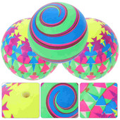 3 gab. Balonu rotaļlietas bērniem mirdzoši piepūšamās pludmales bumbas rotaļu laukums āra rotaļu komplekts Kickball