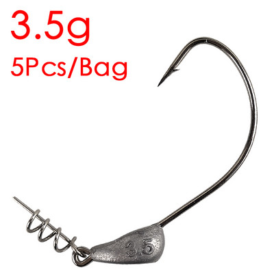 5 τεμ./Παρτίδα Γάντζοι για κεφαλή ανατροπέα 3,5 γραμ. 5 γραμ. 7 γραμ. 10 γραμ. 15 γραμ. 21 γρ.