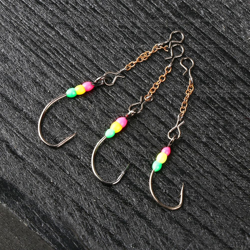 5 tk/partii Keti tüüp Värvus konks konks Talvine jääpüügi landikonks Mini metallist pliipeaga konks sööt Jigging kalapüügi okastkonks