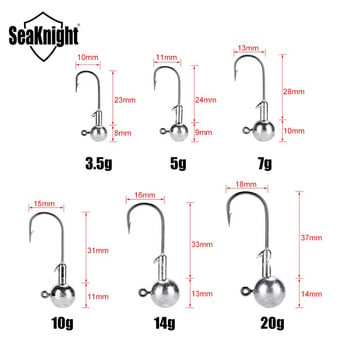 SeaKnight SK01 Άγκιστρα ψαρέματος 3,5 g 5g 7g 10g 14g 20g Lead Head Tungsten Steel Hooks Ψάρεμα Άγκιστρο Sinker Αξεσουάρ ψαρέματος