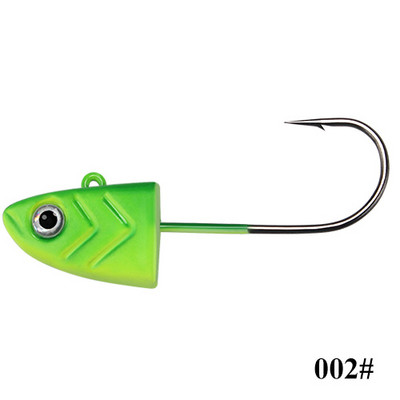 FTK Fishing Hooks 5g 12g 25g μανιβέλα Jig head hook hook fishing hook head Jig lure σκληρό δόλωμα μαλακό σκουλήκι αγκίστρι για ψάρεμα