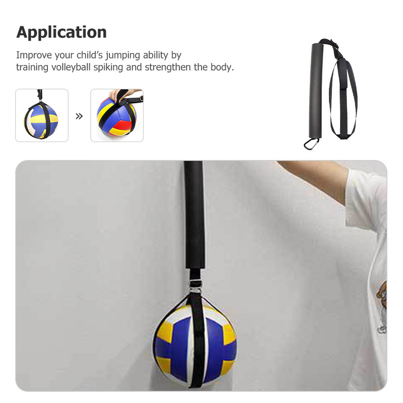 Röplabda edző edzőpánt hordozható szerszám tüske gyakorló kosárlabda karika nylon professzionális szalag játék kellékek eszközök felszerelés