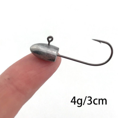 OBSESSION Väike, pehme ussikuga kivikonks 1g 2g 3g 4g 10tk Kvaliteetsed Sinkers Mini Lead jigipea Bass Carp püügikonksud