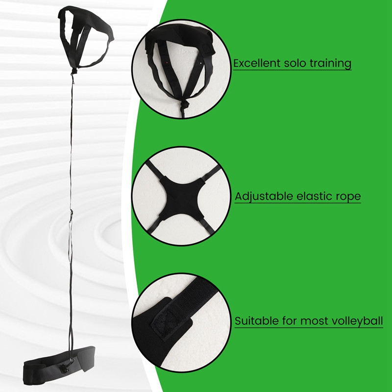Võrkpallitreeningu varustus, harjutuste treener jalgpalli jaoks, servi- ja spiketreener algajatele ja võrkpalluritele