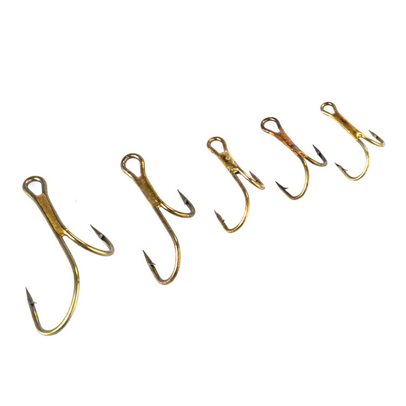 FISH KING Suure süsinikusisaldusega terasest topelt õngekonks 20 tk/partii 1# 2# 4# 6# 8# Pehme söödaga kullast okaskonksuga kalastustarbed