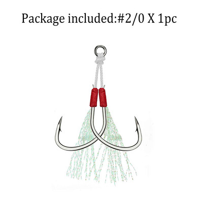 THKFISHi kõrge süsinikusisaldusega terasest ringi abikonksu komplekt topeltpaariga, aeglane sikutamine bassi jaoks erinevate püügistsenaariumide jaoks kalariistad