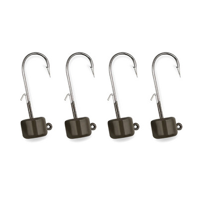 Püügikonks NED Jig Head Konks 1,6g 2,0g 3,0g 4,8Tugev mahakukkumisvastane lisakonksud mandariini kala plii ussikonks