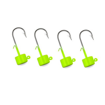 Püügikonks NED Jig Head Konks 1,6g 2,0g 3,0g 4,8Tugev mahakukkumisvastane lisakonksud mandariini kala plii ussikonks