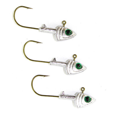 Wokotip 5pcs/lot Fishing Jig udice 4/6/8/10/12g Fish Jig Head Set udica Offset Sinker Soft Worm udica za pecanje bas šarana