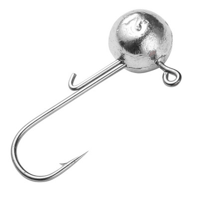 JOHNCOO 6tk ümmargused jigipead 3,5g 5g 7g 10g magevee jigikonksud kalastamiskonksud soolase vee pehme ussikonks bassi jaoks