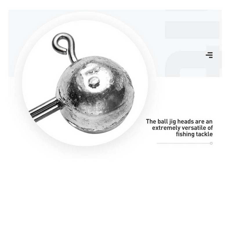 JOHNCOO 6tk ümmargused jigipead 3,5g 5g 7g 10g magevee jigikonksud kalastamiskonksud soolase vee pehme ussikonks bassi jaoks