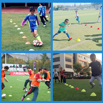 10 τμχ Κώνος Εξοπλισμός προπόνησης ποδοσφαίρου για Kid Pro Disc Cones Ευκινησία Εμπόδια άσκησης Αποφυγή Αξεσουάρ αθλητικής προπόνησης