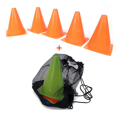 5gab.18CM zīmju kauss 6 collu barjeras futbols ceļš, plakans treniņu konuss, veltņu pāļu atsperes marķējuma kauss Simbols sporta piederumi