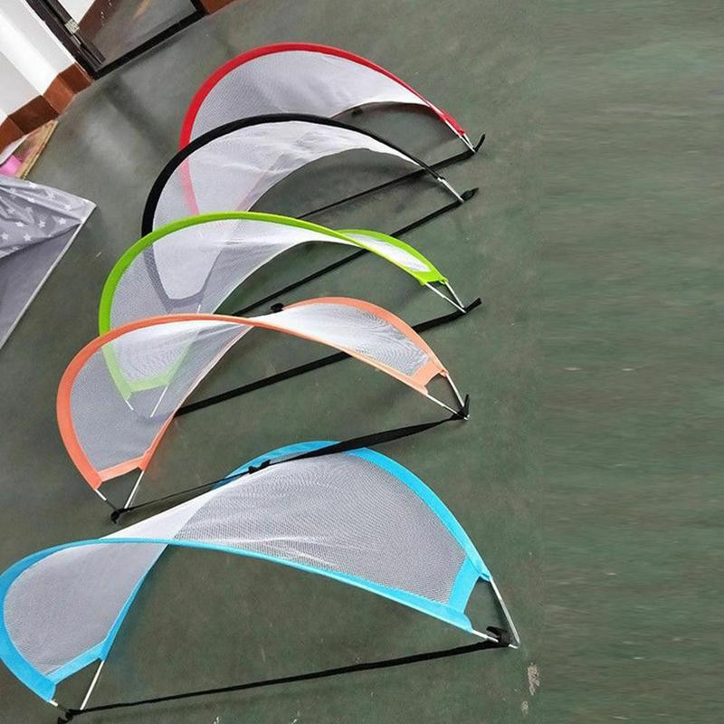 Kokkupandav Jalgpalli Värav Kaasaskantav Vastupidav jalgpall Jalgpall Väravate Võrk Kokkupandav Treeningvärava Võrk Lastele Siseväljaku Mänguasjad 5 värvi