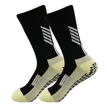 Νέες κάλτσες ποδοσφαίρου εξωτερικού χώρου Σόλα σιλικόνης Αντιολισθητικές κάλτσες ποδοσφαίρου Ανδρικές Γυναικείες αθλητικές κάλτσες