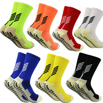 New Outdoor Football Socks Sole Silicone Non-Slip Football Socks Men Women Sports Socks