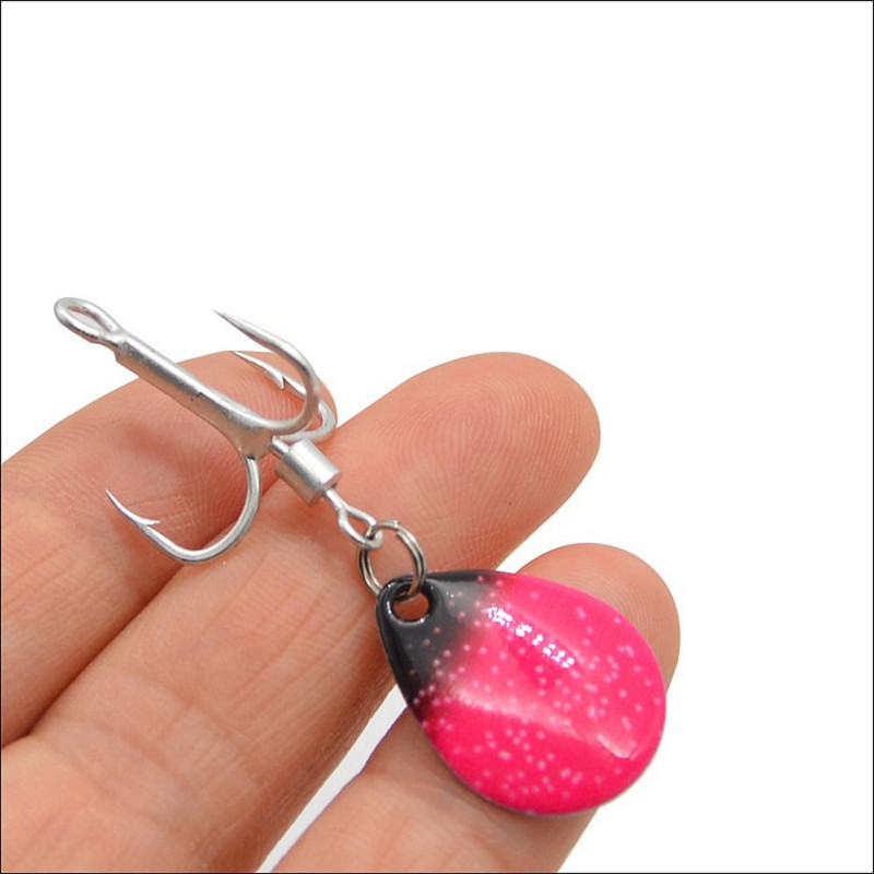 Tengervízi tackle Back Thorn Kiváló minőségű Sharp Jigging Bait Turn Ring flitterek Szénacél horgászhorog flitterrel