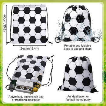 Чанта с шнур за футболна топка с игли за топка Футболна раница Чанта за спортна гимнастика Чанти за подаръци Футболни аксесоари