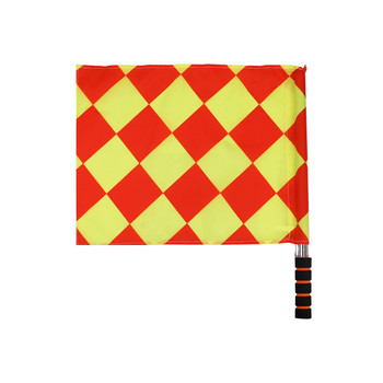 1 комплект знамена за футболни рефери Професионална честна игра Спортен мач Футболни флагове за линейни съдии Оборудване за съдии за спортни игри