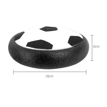 New Hover Soccer Ball Air Cushion Floating Foam Football with Light LED Gliding Toys Μπάλα ποδοσφαίρου Παιδικά Αθλητικά παιχνίδια εξωτερικού χώρου