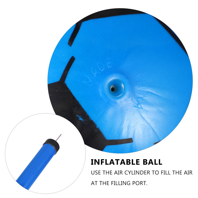 Žaislas, futbolas, futbolas vaikams, pripučiami žaislai, baseinas, paplūdimys, PVC, spalvotas lauko vandens buferis, vasaros futbolas