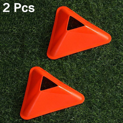 Välise kolmnurga jalgpallitreeningu silt, ketas korvpall jalgpall, takistustreening, teetõkkehunnik, PVC sporditarvikud 4 värvi