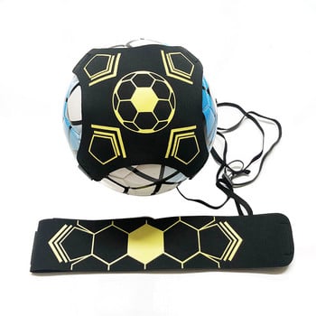 Ρυθμιζόμενη ζώνη προπόνησης ποδοσφαίρου Solo Kick Football Practice Professional Soccer Aid Control Skills Training Equipment Ball Bag