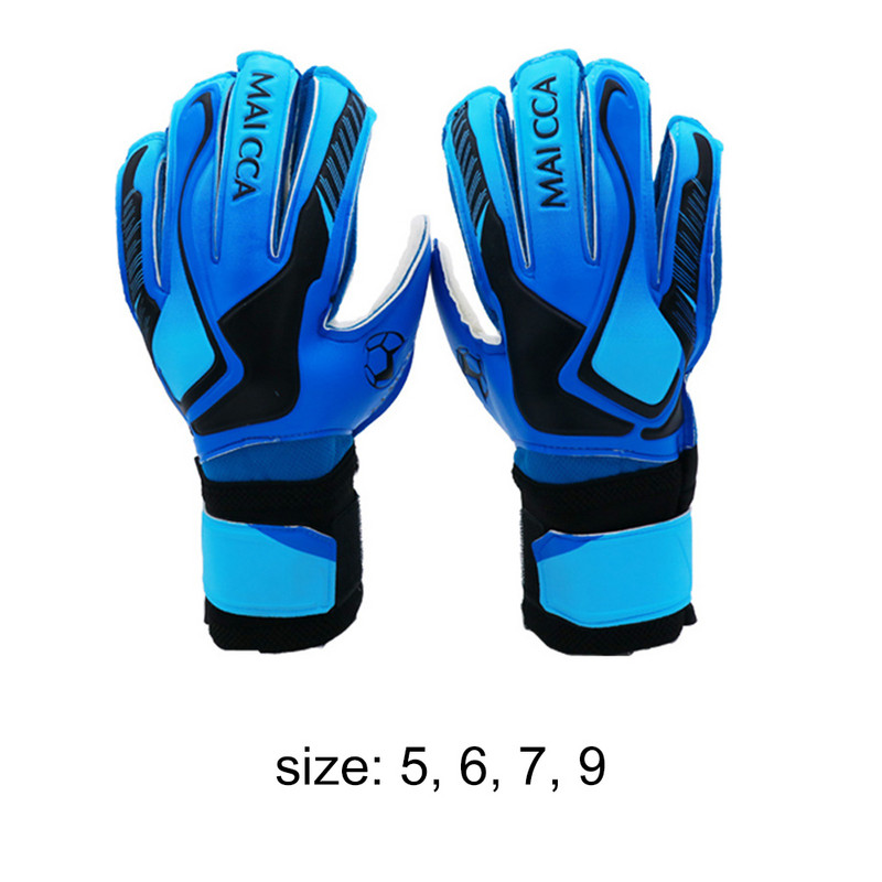 Mănuși pentru portar de fotbal Mănuși de portar din latex rezistente la uzură cu protecție pentru degete
