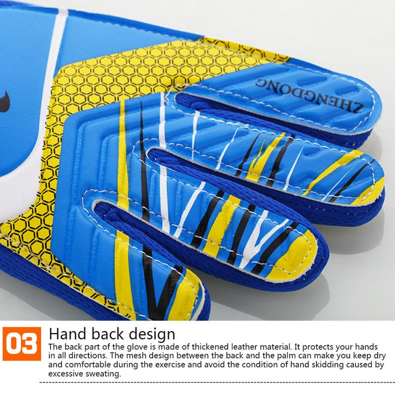 ZHENGDONG Gyerek focikapuskesztyű 5-16 éves gyermekeknek Puha kapuskesztyű gyerekek robogók